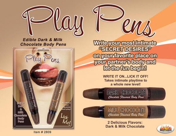 Chocolate Play Pens 2 Pack - Click Image to Close