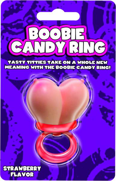 Boobie Candy Ring Carded - Click Image to Close