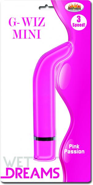 Wet Dreams G-Wiz Pink Vibrator - Click Image to Close