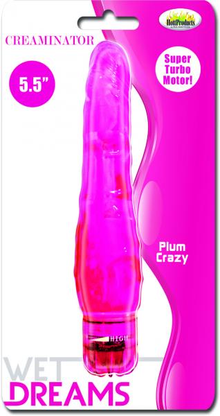 Creaminator Pink Realistic Vibrator - Click Image to Close