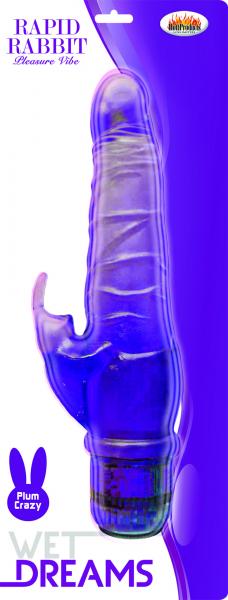 Rapid Rabbit Purple Vibrator - Click Image to Close