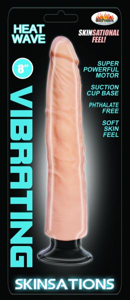 Heat Wave Dildo Beige 8 inches - Click Image to Close
