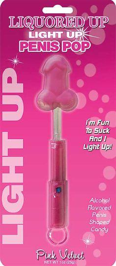 Light Up Cock Pops - Click Image to Close