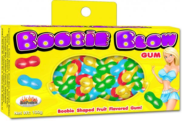Boobie Bubble Gum Fruit Flavored - Click Image to Close
