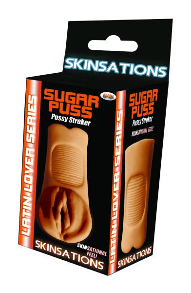 Skinsations Sugar Puss Pussy Tan Stroker - Click Image to Close