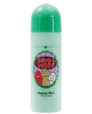 Happy Penis Raging Mint 4 oz. - Click Image to Close
