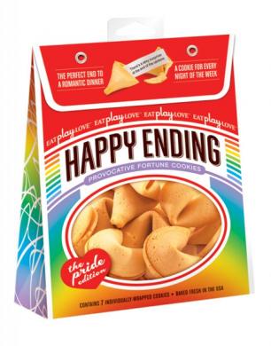 Happy Ending Fortune Cookie - Click Image to Close