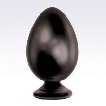 Ass Egg Starter 3.5 inches Butt Plug Black - Click Image to Close
