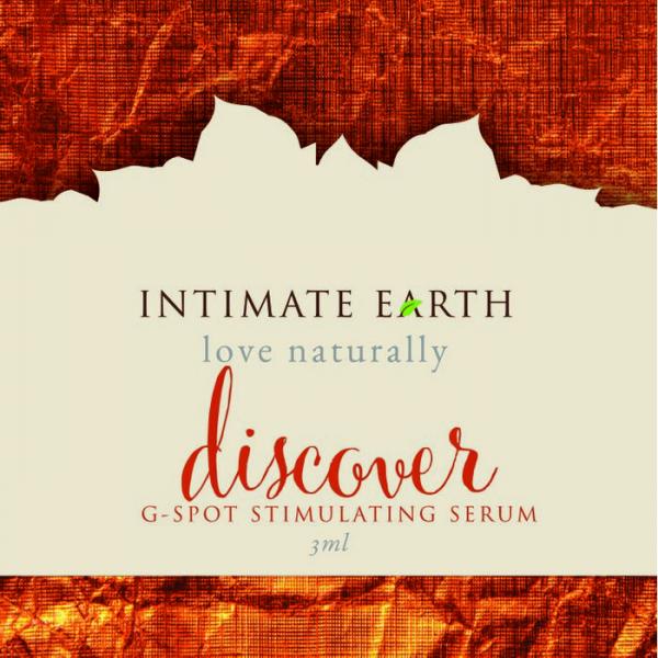 Intimate Earth Discover G Spot Gel Foil Pack .10oz - Click Image to Close