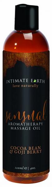 Intimate Earth Sensual Massage Oil 4oz - Click Image to Close