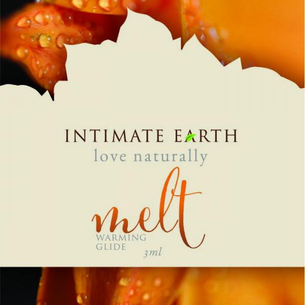 Intimate Earth Melt Warming Glide Foil Pack Sample Size - Click Image to Close