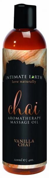 Intimate Earth Chai Massage Oil 4oz - Click Image to Close