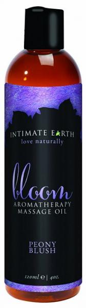 Intimate Earth Bloom Massage Oil 4oz - Click Image to Close