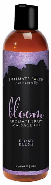 Intimate Earth Bloom Massage Oil 8oz - Click Image to Close