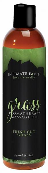 Intimate Earth Grass Massage Oil 8oz - Click Image to Close