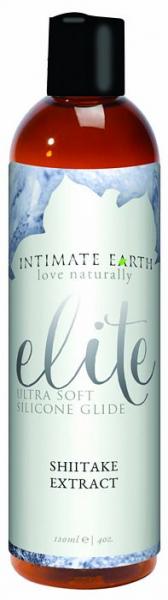 Intimate Earth Elite Silicone Shiitake Glide 4oz - Click Image to Close