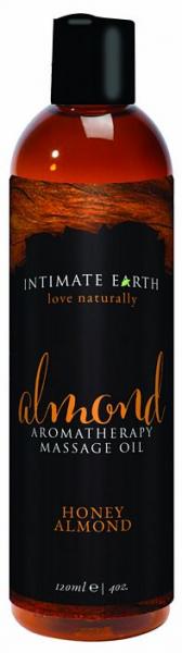 Intimate Earth Almond Massage Oil 4oz - Click Image to Close