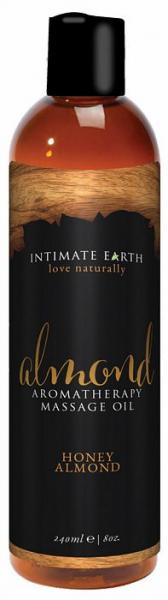 Intimate Earth Almond Massage Oil 8oz - Click Image to Close