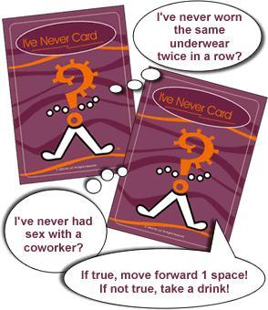 IVe Never Bar Cards - Click Image to Close