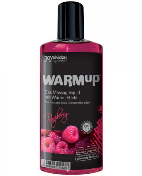 Warmup Massage Liquid Raspberry 5.07oz - Click Image to Close