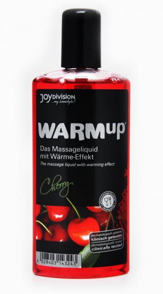 Warmup Cherry Warming Massage Oil 5oz - Click Image to Close