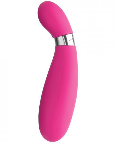 Form 6 Waterproof Rechargeable Vibrator - Pink - Click Image to Close
