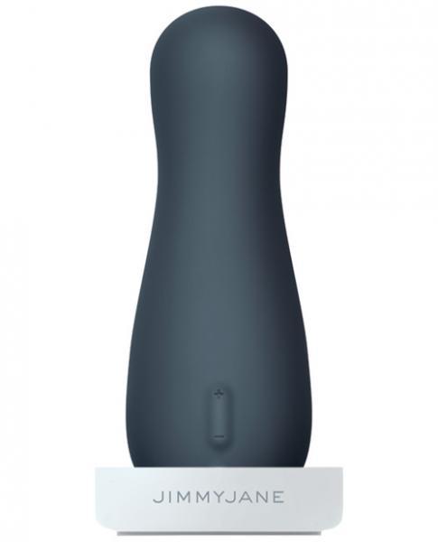 Jimmyjane Form 4 Waterproof Rechargeable Vibrator - Slate - Click Image to Close