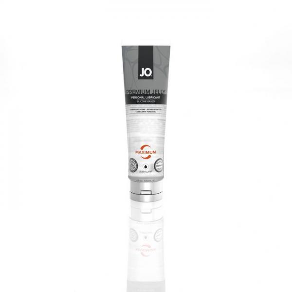 JO Premium Maximum Jelly Silicone Lubricant 4oz - Click Image to Close