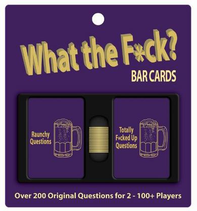 What the fuck? bar cards