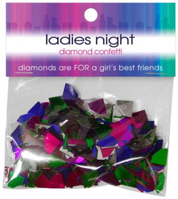 Ladies Night Diamond Confetti - Click Image to Close