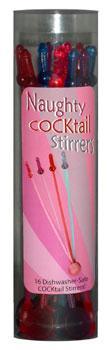Naughty Cocktail Stirrers - Click Image to Close