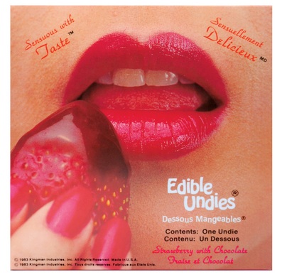 Edible Undies for Women - Straw/choc - Click Image to Close
