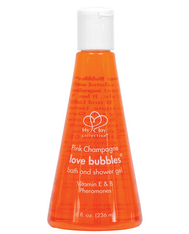 Love Bubbles 8Oz Sensual Strawberry - Click Image to Close