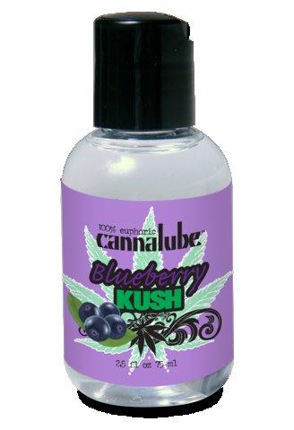 Cannalube Blueberry Flavored Lube 2.5oz - Click Image to Close