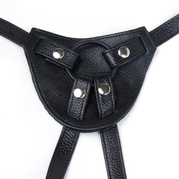 Terra Firma Dee Strap On Harness Black O/S - Click Image to Close