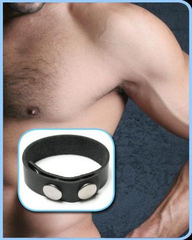 3 Snap Rubber Cock Ring - Click Image to Close