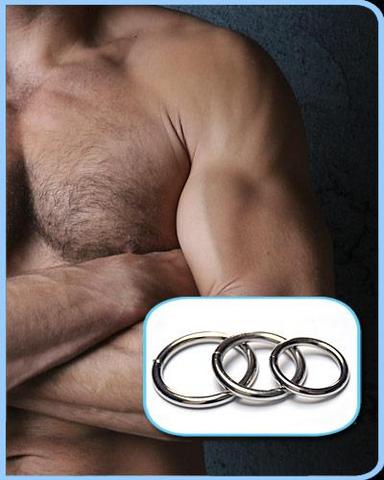 Steel O Rings 3 Pack - Click Image to Close