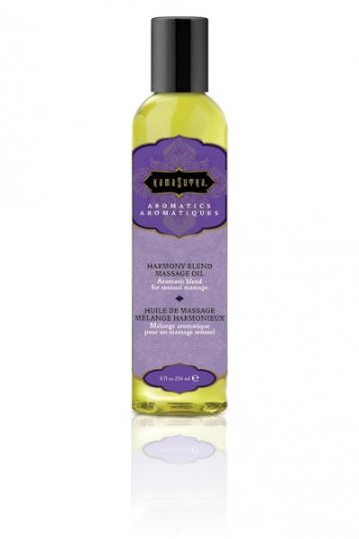 Aromatic Massage Oil Harmony Blend 8oz - Click Image to Close