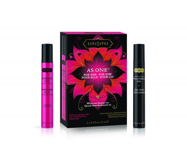 As One For Her For Him 2 Intimate Gels 12ml - Click Image to Close