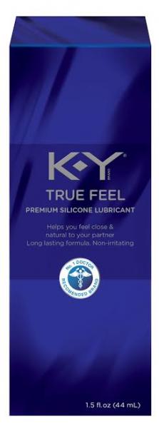 K-Y True Feel Premium Silicone Lubricant 1.5oz - Click Image to Close
