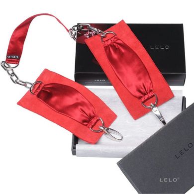Sutra Chainlink Cuffs - Red - Click Image to Close