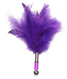 Tantra Feather Teaser Purple - Click Image to Close