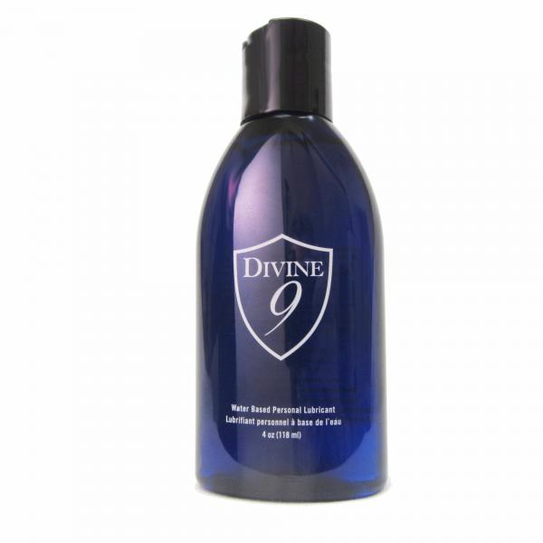 Divine 9 Water Based Lubricant 4oz - Click Image to Close