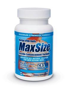 Max Size Male Enhancement 10 Count - Click Image to Close