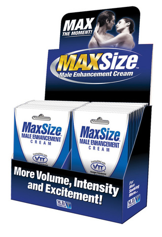 MaxSize Cream each - Click Image to Close