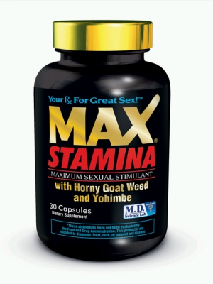 Max Stamina 30 Pc Bottle - Click Image to Close