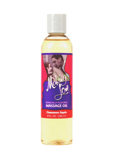 Making Love Massage Oil Cinnamon - Click Image to Close