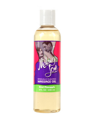 Making Love Massage Oil - Kiwi/Pineapple - Click Image to Close