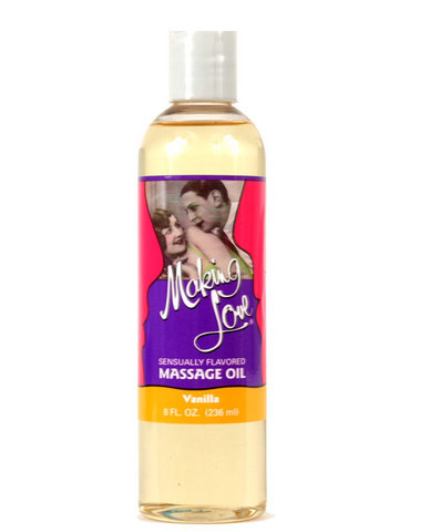 Making Love Massage Oil -Vanilla - Click Image to Close