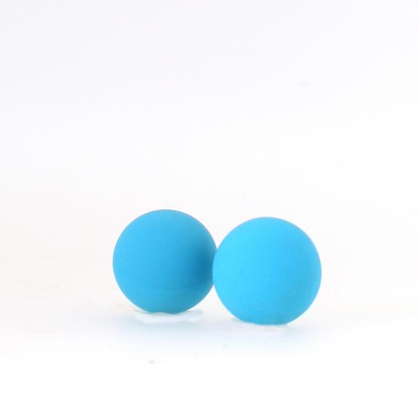 Kegel Balls Silicone Neon Blue - Click Image to Close
